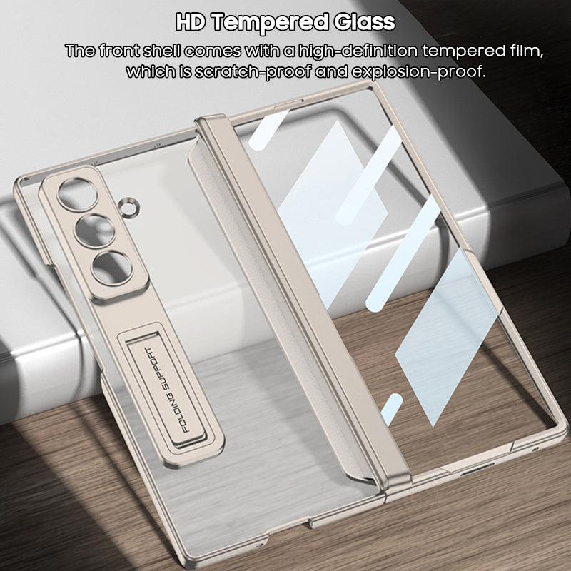 Frosted Translucent Case with Kickstand