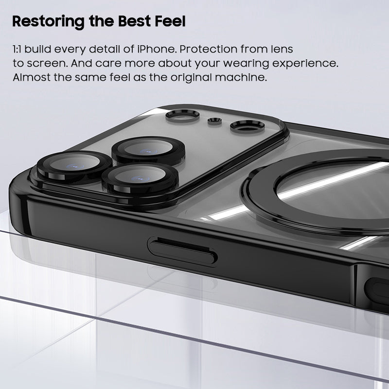 Electroplated Clear Case with MagSafe