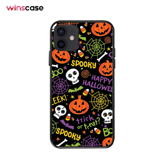 Halloween Series | iPhone Liquid Silicone Painted Soft Case - Spooky