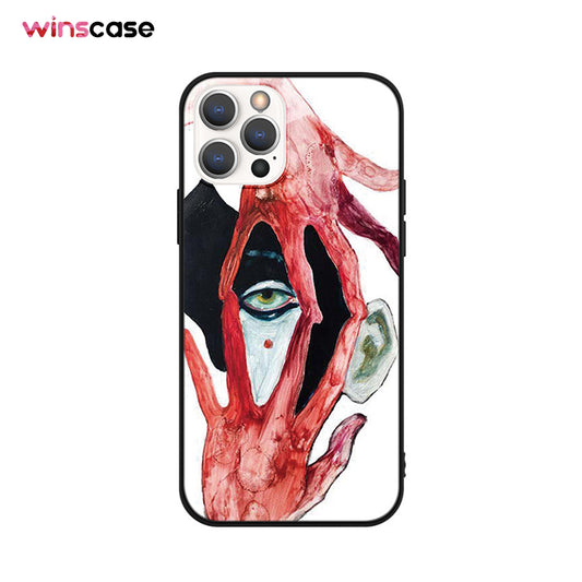 Halloween Series | iPhone Liquid Silicone Painted Soft Case - 2396NG-6