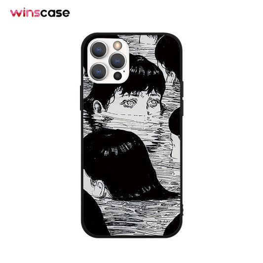 Halloween Series | iPhone Liquid Silicone Painted Soft Case - 2396NG-9