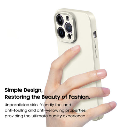 Solid Color Liquid Silicone Case