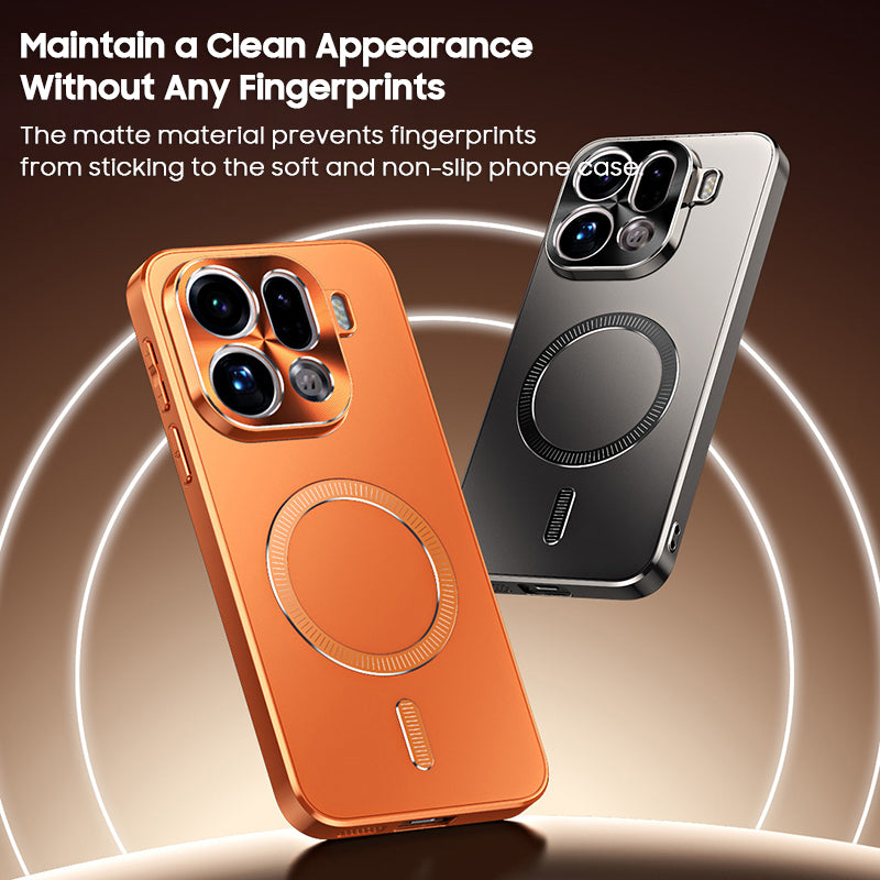 Alloy Metal Frosted Case with MagSafe