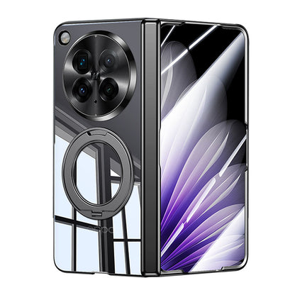 360° Rotating Stand Clear Case with MagSafe