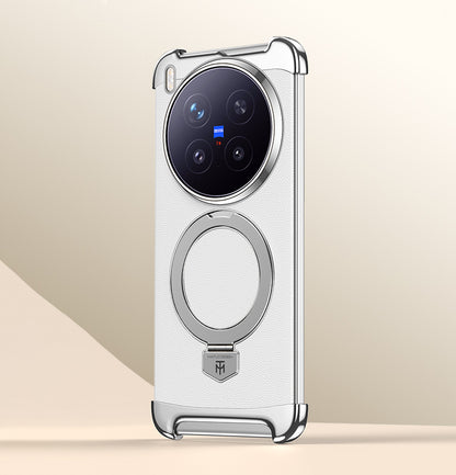 Foldable Stand Leather Case with MagSafe