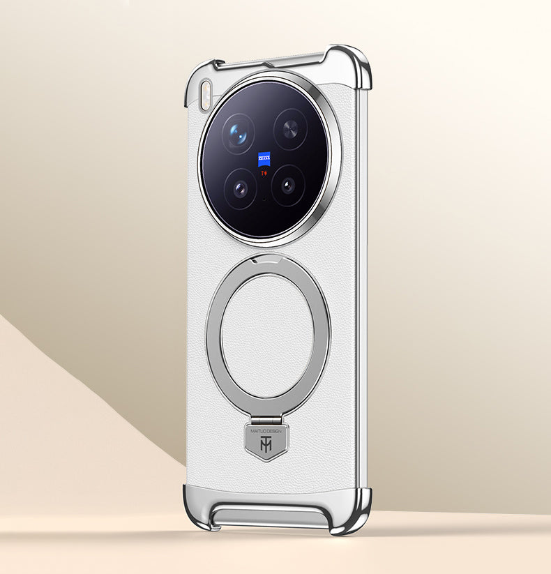 Foldable Stand Leather Case with MagSafe