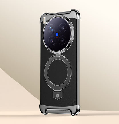 Foldable Stand Leather Case with MagSafe