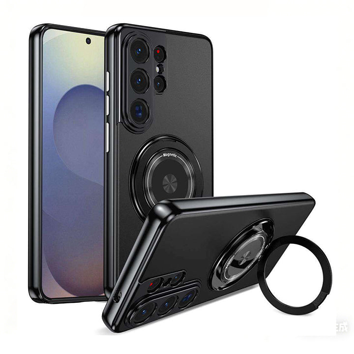Rotating Magnetic Ring Frosted Case