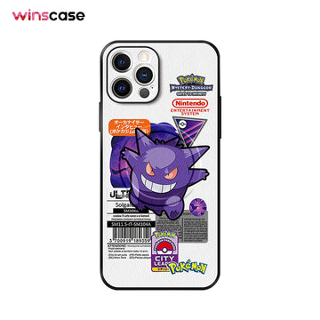 iPhone MagSafe Series | "Pokémon Gengar" Leather Phone Case