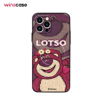 iPhone MagSafe Series | Original Design "Disney Lotso" Cartoon Leather Phone Case