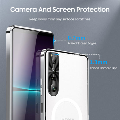 Ultra-thin Metal Glass Case with MagSafe